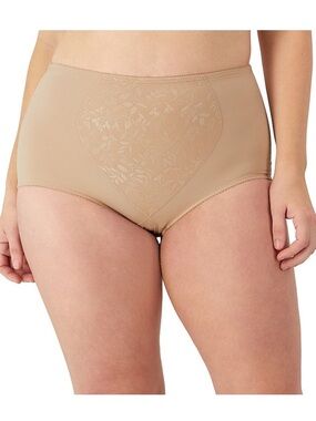 NWT! Maidenform Women’s Sculpts Ultra Firm Flexees Beige Shapewear Brief Size S